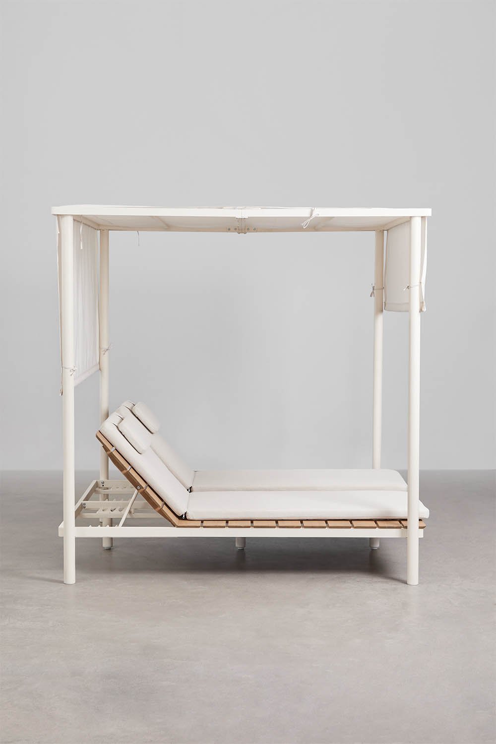 Verstellbares balinesisches Bett aus Akazienholz Sirka, Galeriebild 3