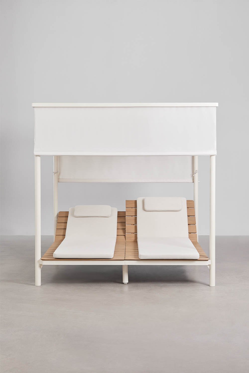 Verstellbares balinesisches Bett aus Akazienholz Sirka, Galeriebild 4