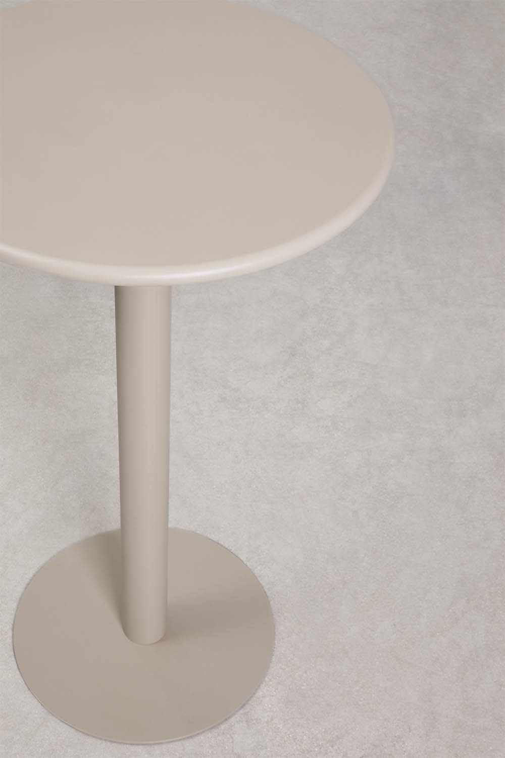 Runder hoher Gartentisch Ø60 cm aus Eisen Mizzi, Galeriebild 2