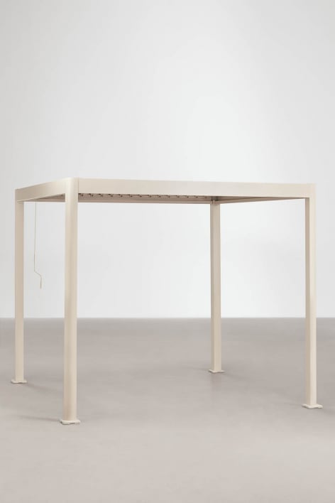 Bioklimatische Pergola mit Aluminiumlamellen Druvia