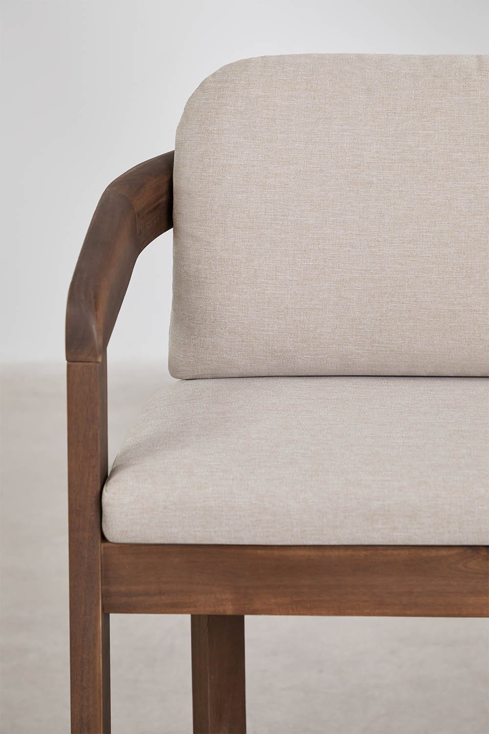 Hoher Hocker aus Uleno-Akazienholz, Galeriebild 4