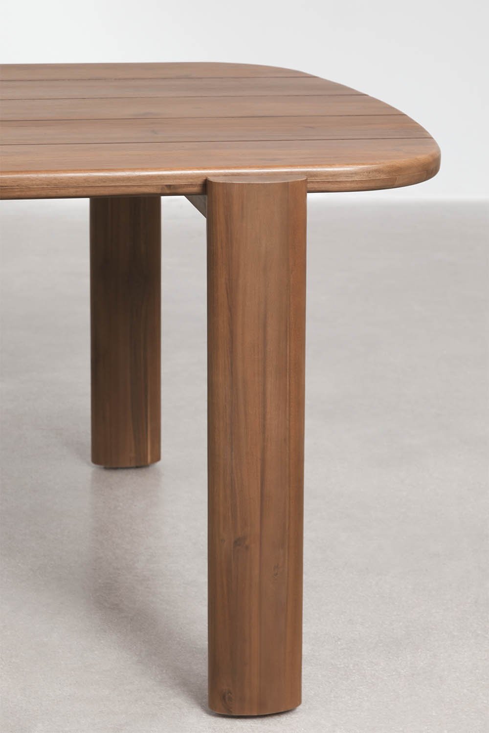 Rechteckiger Esstisch 260x115 cm aus Akazienholz Vetra, Galeriebild 3