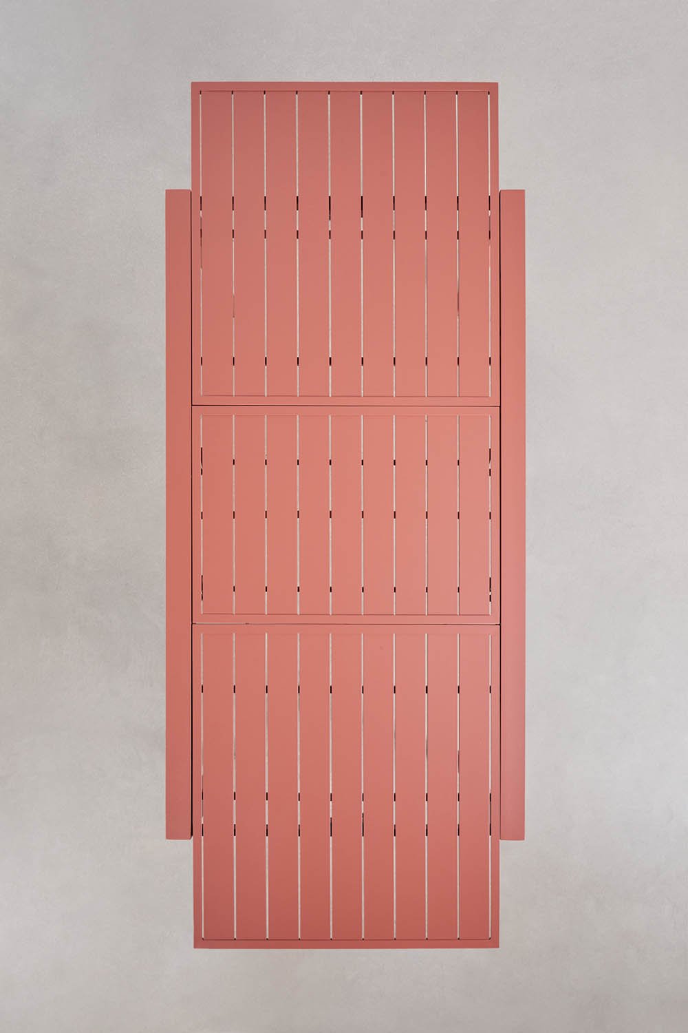 Rechteckiger Gartentisch 180-240x100 cm ausziehbar aus Aluminium Starmi, Galeriebild 9