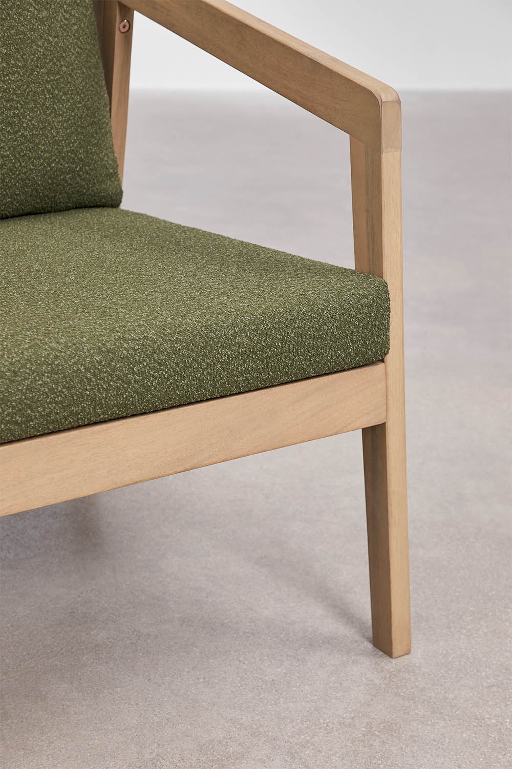 Gartenset mit Sofa, 2 Sesseln und Couchtisch aus Akazienholz Kaela, Galeriebild 6