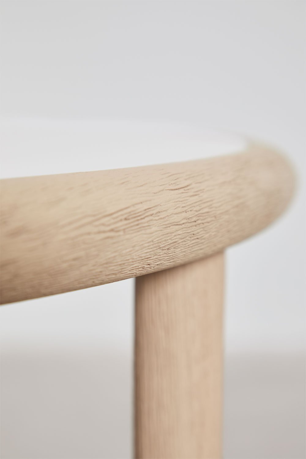 Runder Couchtisch für den Garten aus Akazienholz Olivia, Galeriebild 3