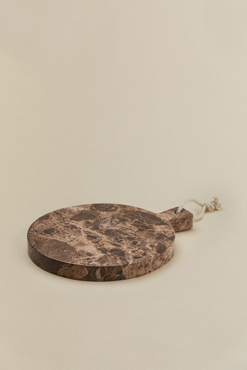 Runde Servierplatte Ø20 cm aus Calven-Marmor, Galeriebild 4