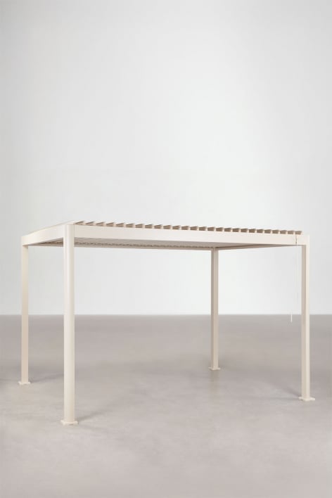 Bioklimatische Pergola mit Aluminiumlamellen Druvia