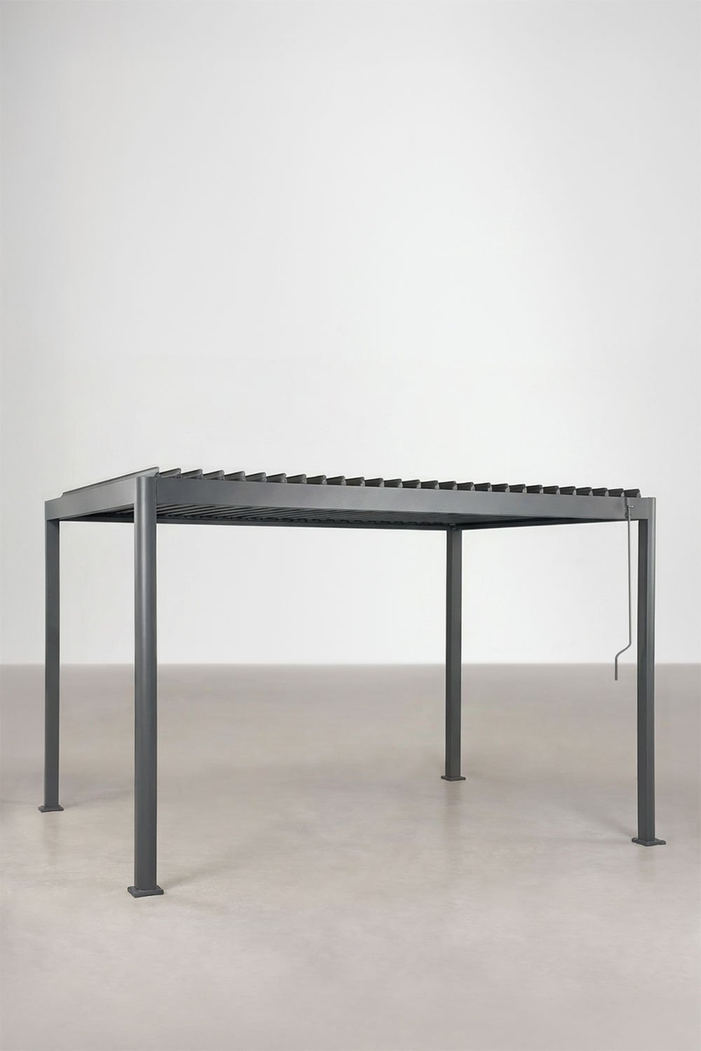 Bioklimatische Pergola mit Aluminiumlamellen Druvia, Galeriebild 1