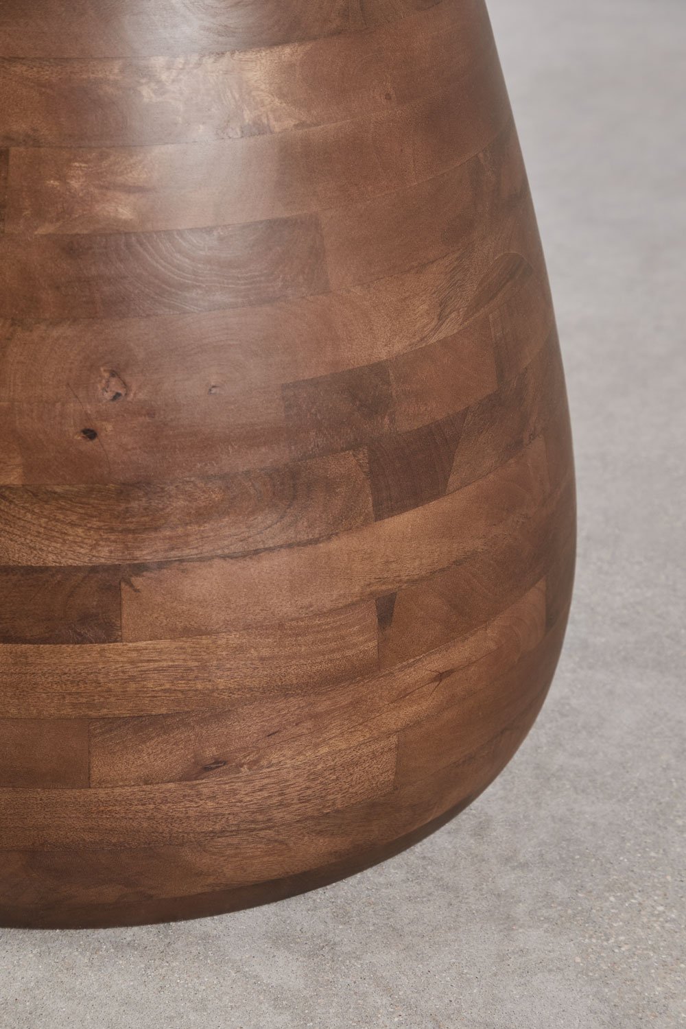 Runder Esstisch Ø130 cm aus gehärtetem Glas Mariana, Galeriebild 5