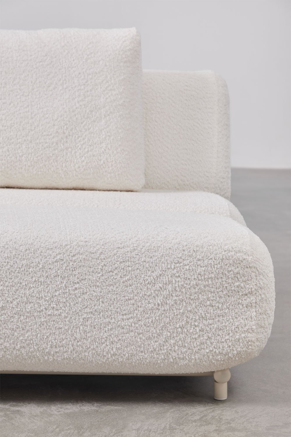 3-Sitzer Schlafsofa aus Miami Bouclé-Stoff, Galeriebild 5