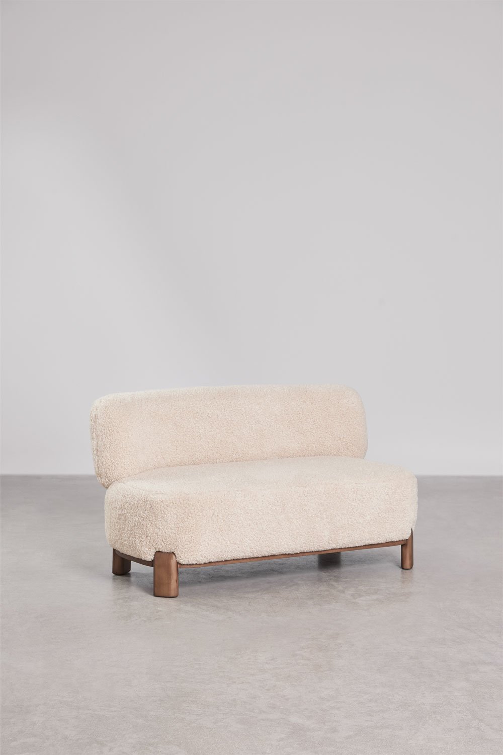 2-Sitzer Sofa aus Holz, gepolstert Eldred, Galeriebild 3