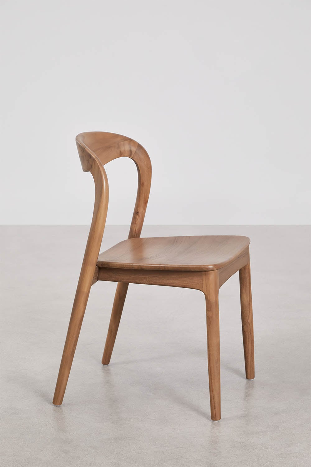 4er-Set Esszimmerstühle aus Teakholz Varmus, Galeriebild 2