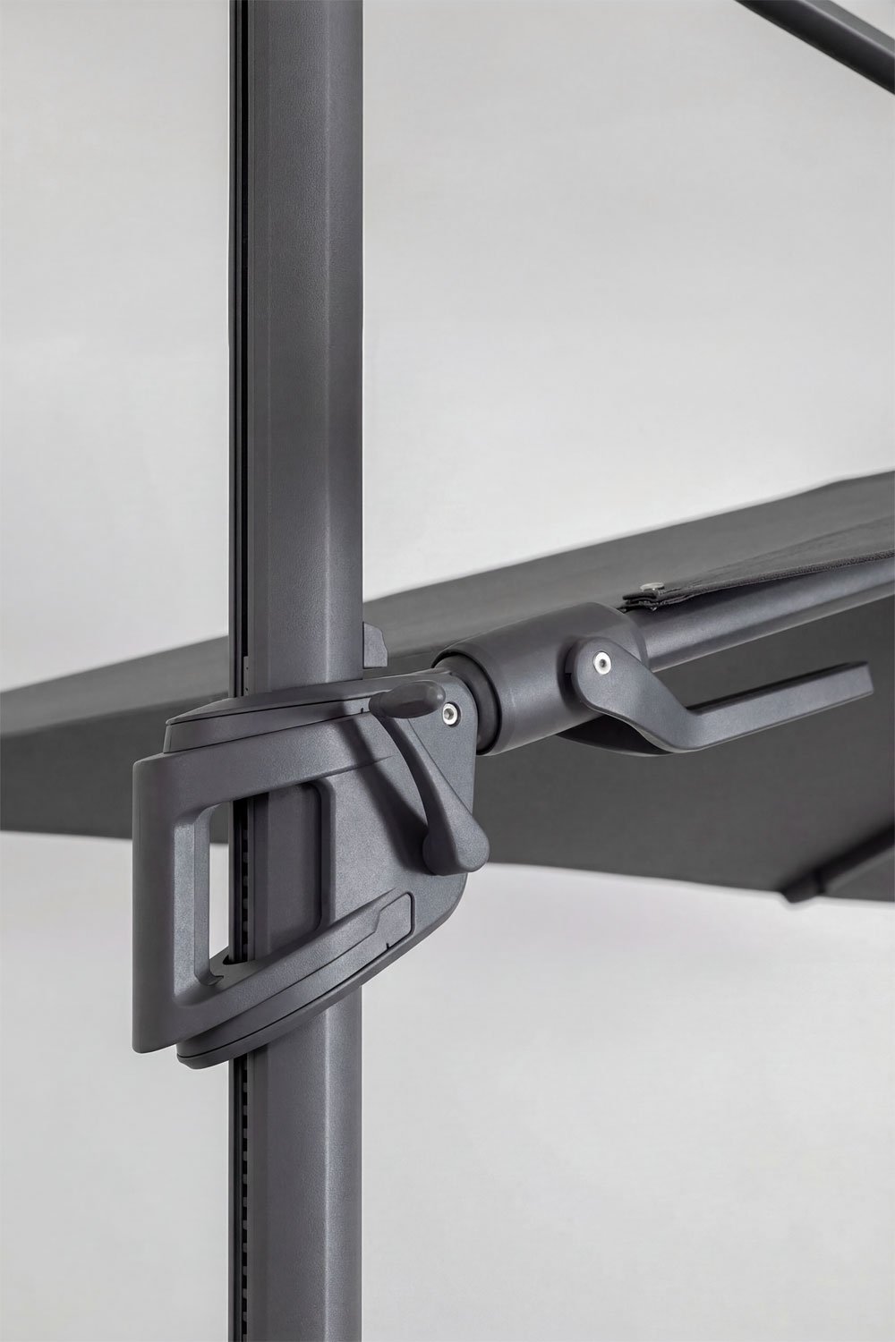 Sonnenschirm Ø295 cm aus Stoff und Aluminium Hydra, Galeriebild 6