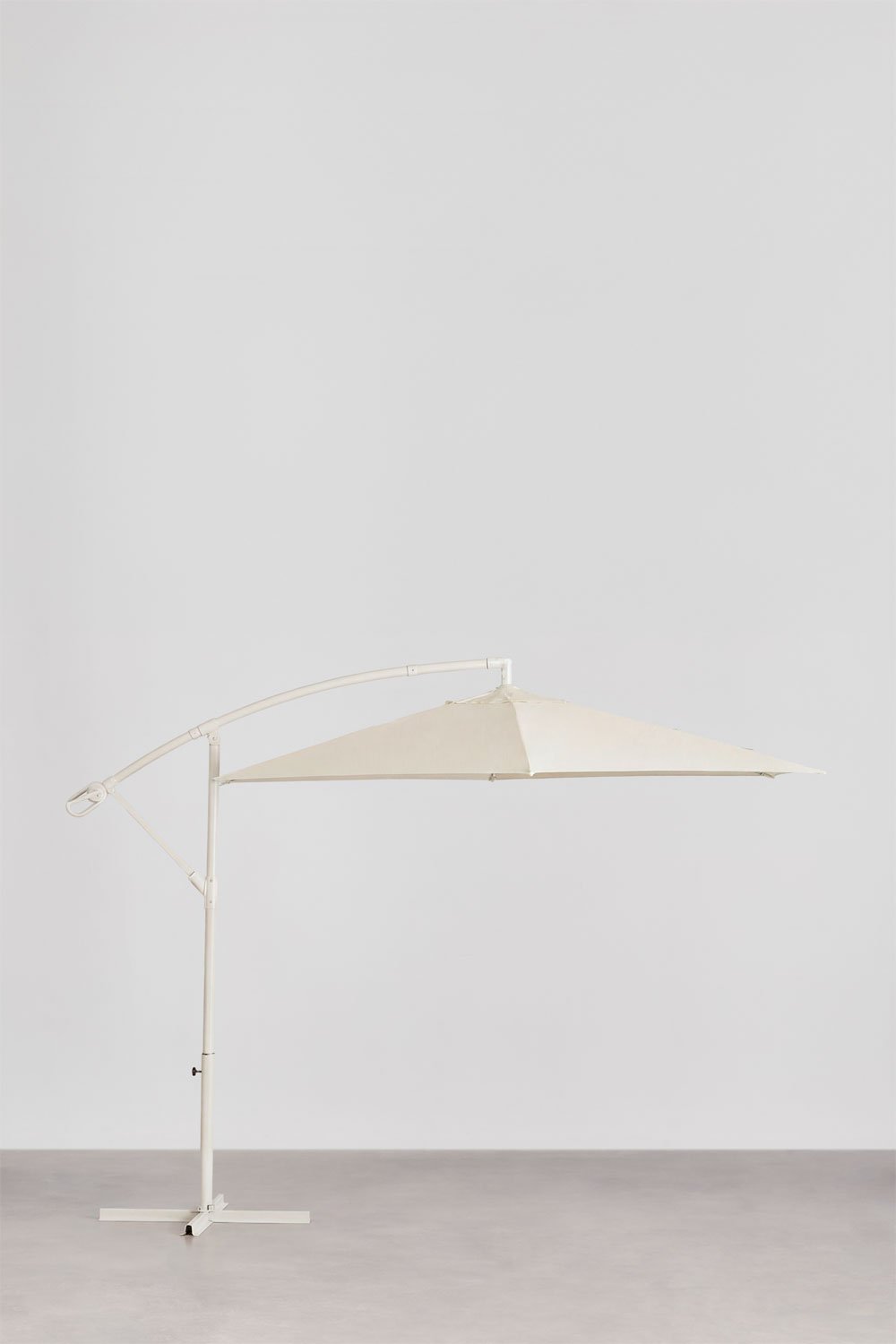 Sonnenschirm Ø295 cm aus Stoff und Aluminium Salina, Galeriebild 1