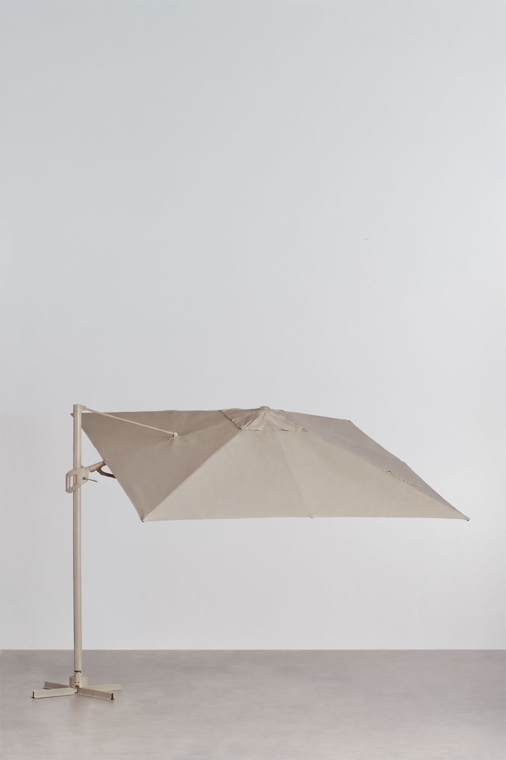 Sonnenschirm Ø295 cm aus Stoff und Aluminium Hydra, Galeriebild 3