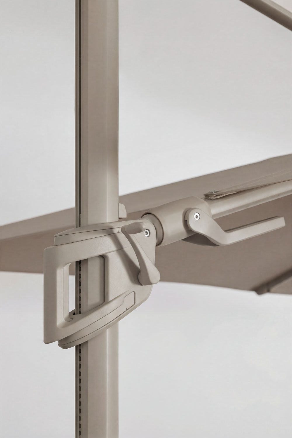 Sonnenschirm Ø295 cm aus Stoff und Aluminium Hydra, Galeriebild 6