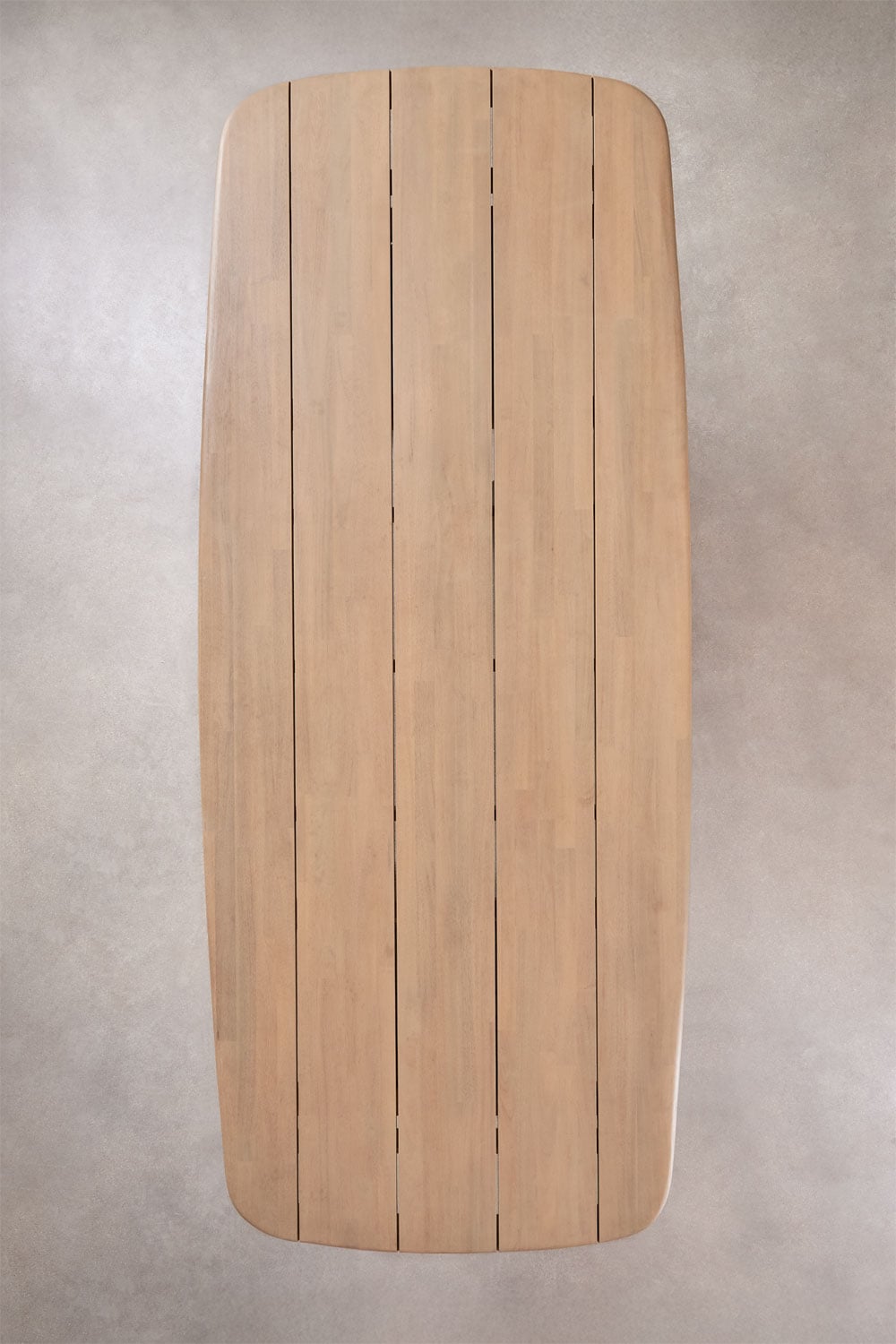 Rechteckiger Esstisch 270x110 cm aus Akazienholz Bogota, Galeriebild 6