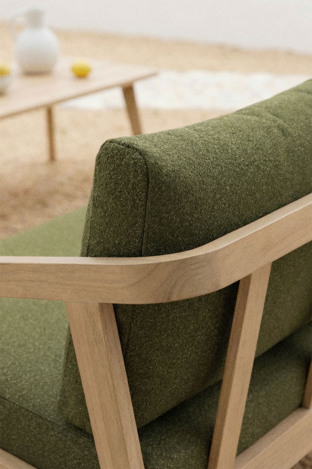 2-Sitzer Garten-Sofa aus Akazienholz Kaela, Galeriebild 2