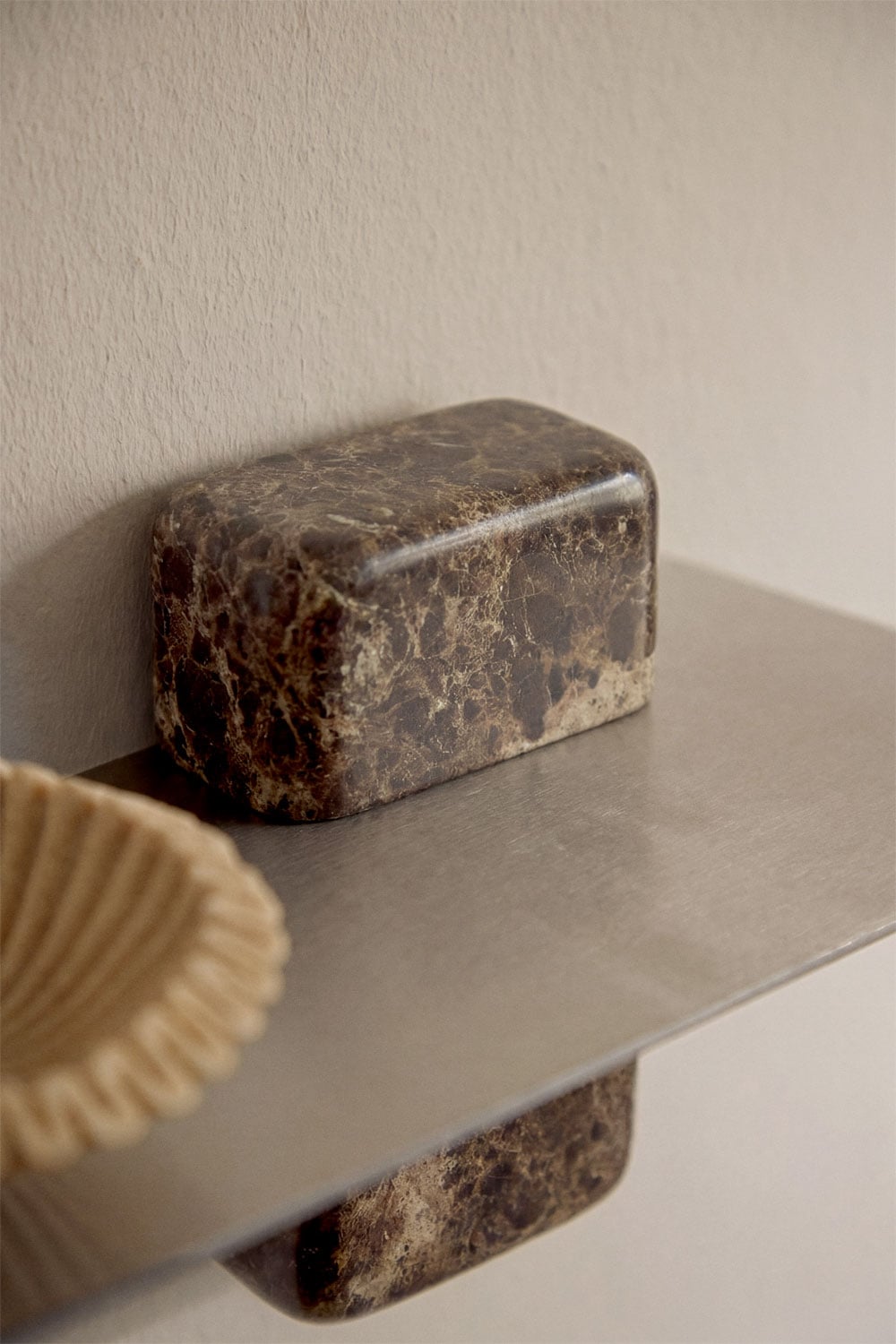 Pack mit 2 Wandregalen aus Edelstahl Serbian, Galeriebild 2