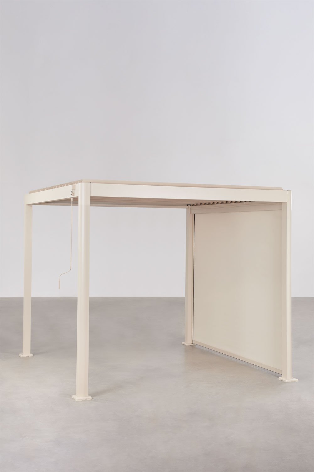 Seitenmarkise für bioklimatische Pergola mit Aluminiumlamellen Druvia, Galeriebild 1