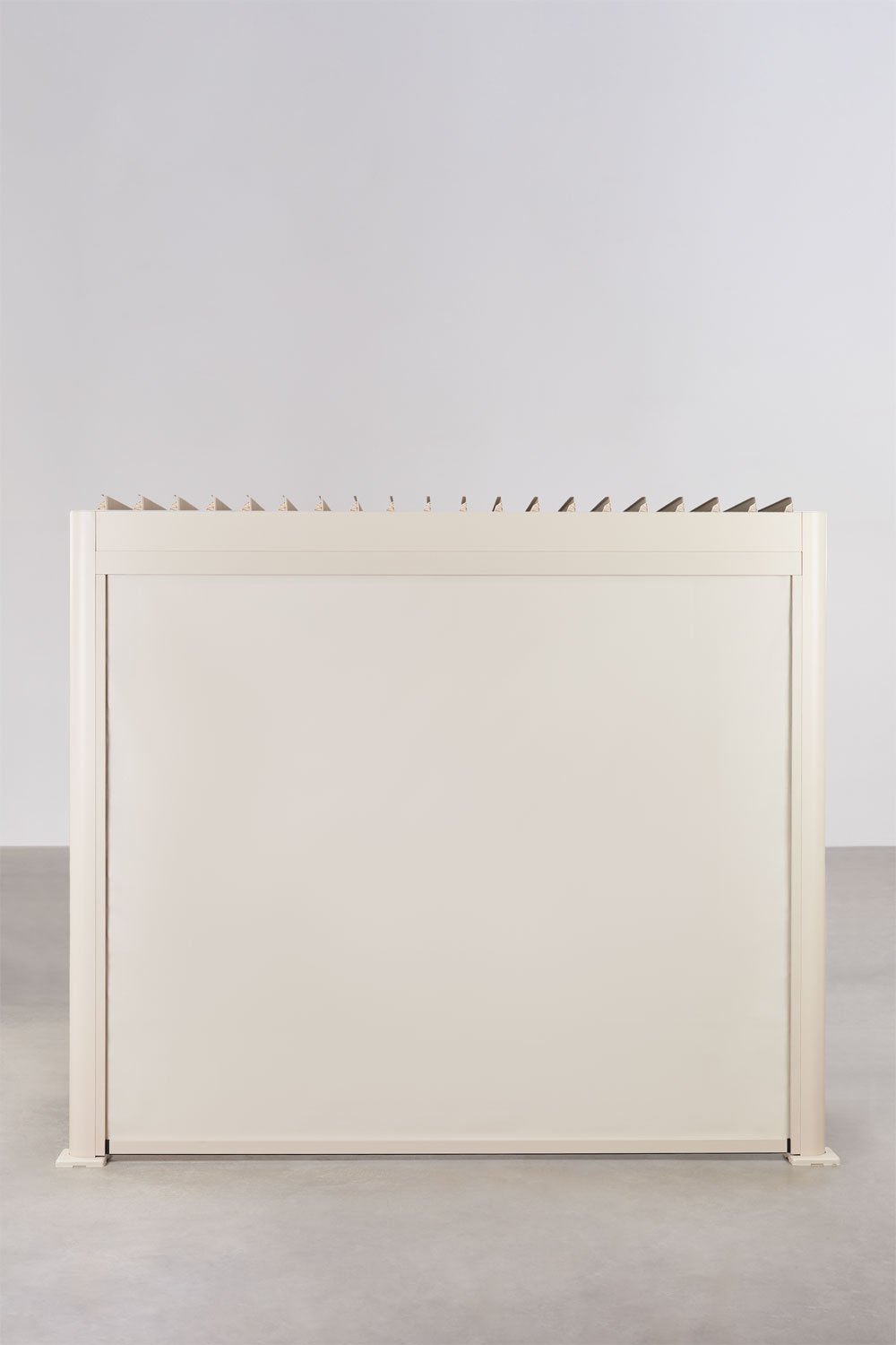 Seitenmarkise für bioklimatische Pergola mit Aluminiumlamellen Druvia, Galeriebild 3