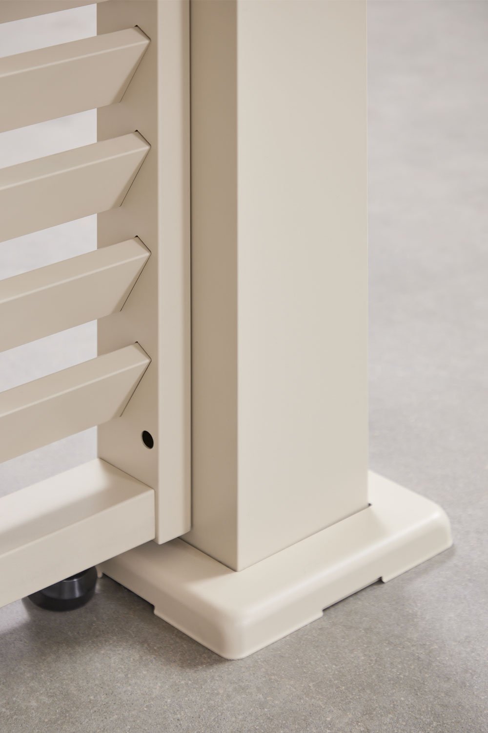 Pack mit 3 Seitenpaneelen für bioklimatische Pergola mit Aluminiumlamellen Druvia, Galeriebild 3