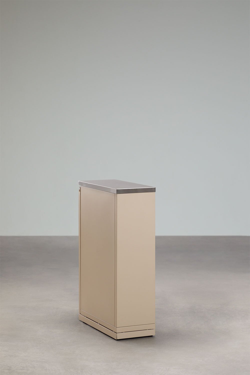 Modul zur Aufbewahrung für modulare Außenküche aus Rivana-Stahl, Galeriebild 4