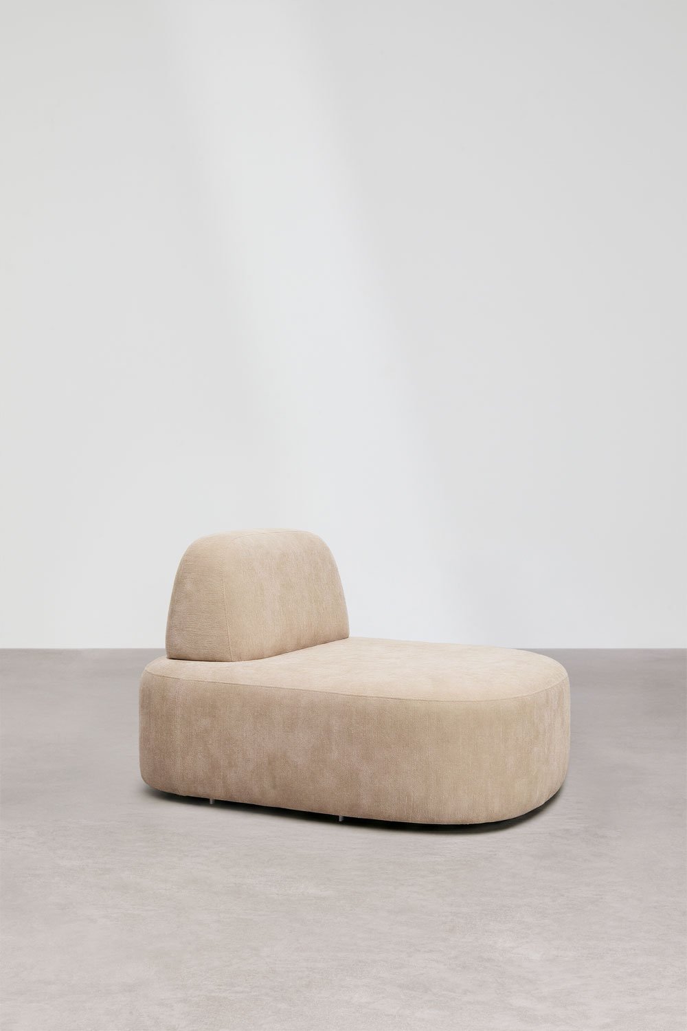 Zentrales Modul für das modulare Sofa Giorgia, bezogen, Galeriebild 3