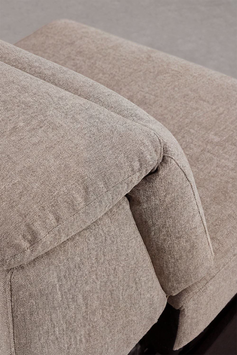 Elektrisches 3-Sitzer-Sofa mit verstellbarer Rückenlehne, bezogen mit Stoff Peggy, Galeriebild 9