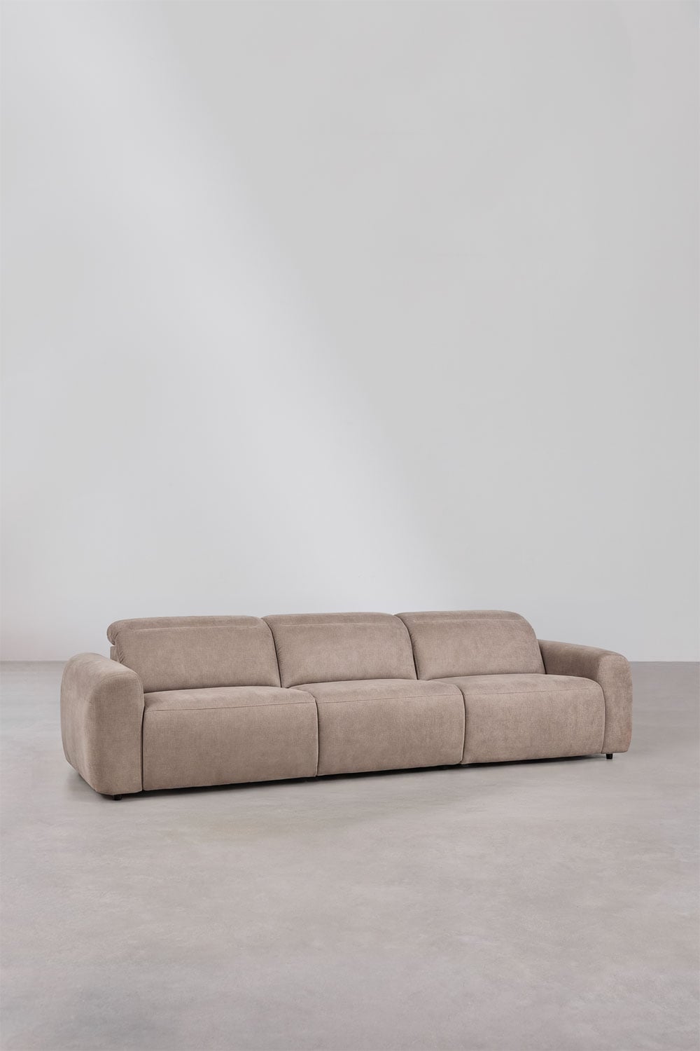 Wohnzimmerset mit 3-Sitzer-Elektro-Recliner-Sofa und gepolstertem Sessel Peggy, Galeriebild 3