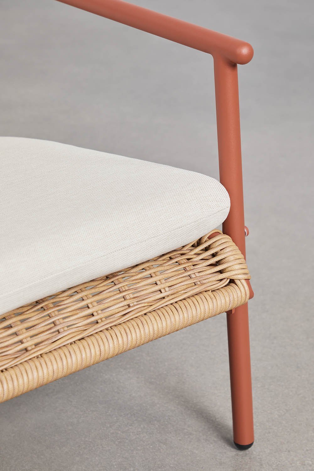 2-Sitzer Garten-Sofa aus Aluminium und synthetischem Rattan Duroli, Galeriebild 4