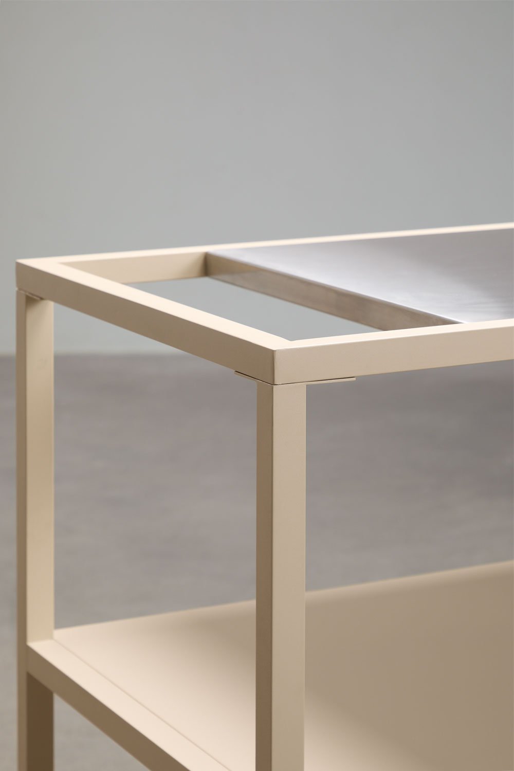 Modulare Eck-Außenküche mit 6 Teilen, Spüle, Stauraum und Holzkohlegrill aus Rivana-Stahl, Galeriebild 4