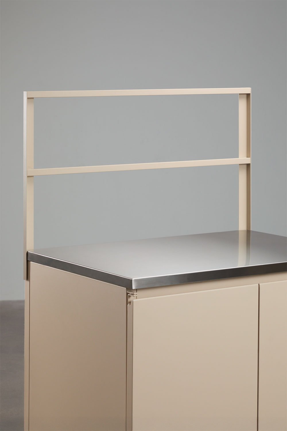 Modulare Eck-Außenküche mit 8 Teilen, Spüle und Gasgrill mit 4 Brennern aus Rivana-Stahl, Galeriebild 11