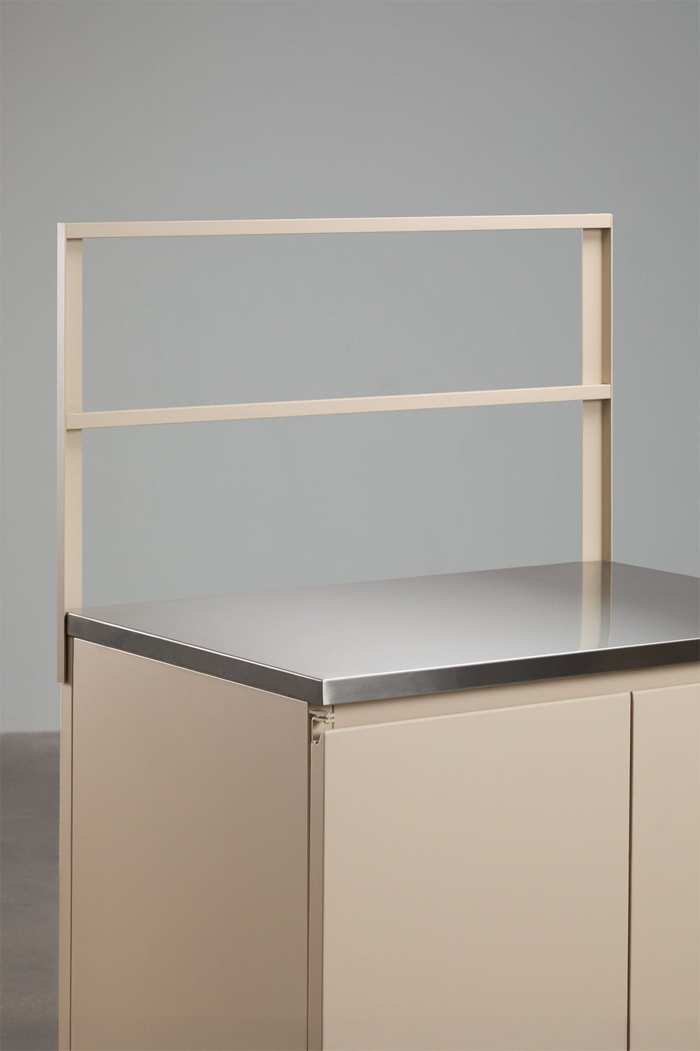 Modulare Eck-Außenküche mit 8 Teilen, Spüle und Gasgrill mit 4 Brennern aus Rivana-Stahl, Galeriebild 11