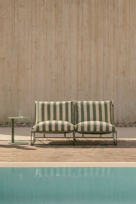 Amaro 2-teiliges modularer Gartensofa