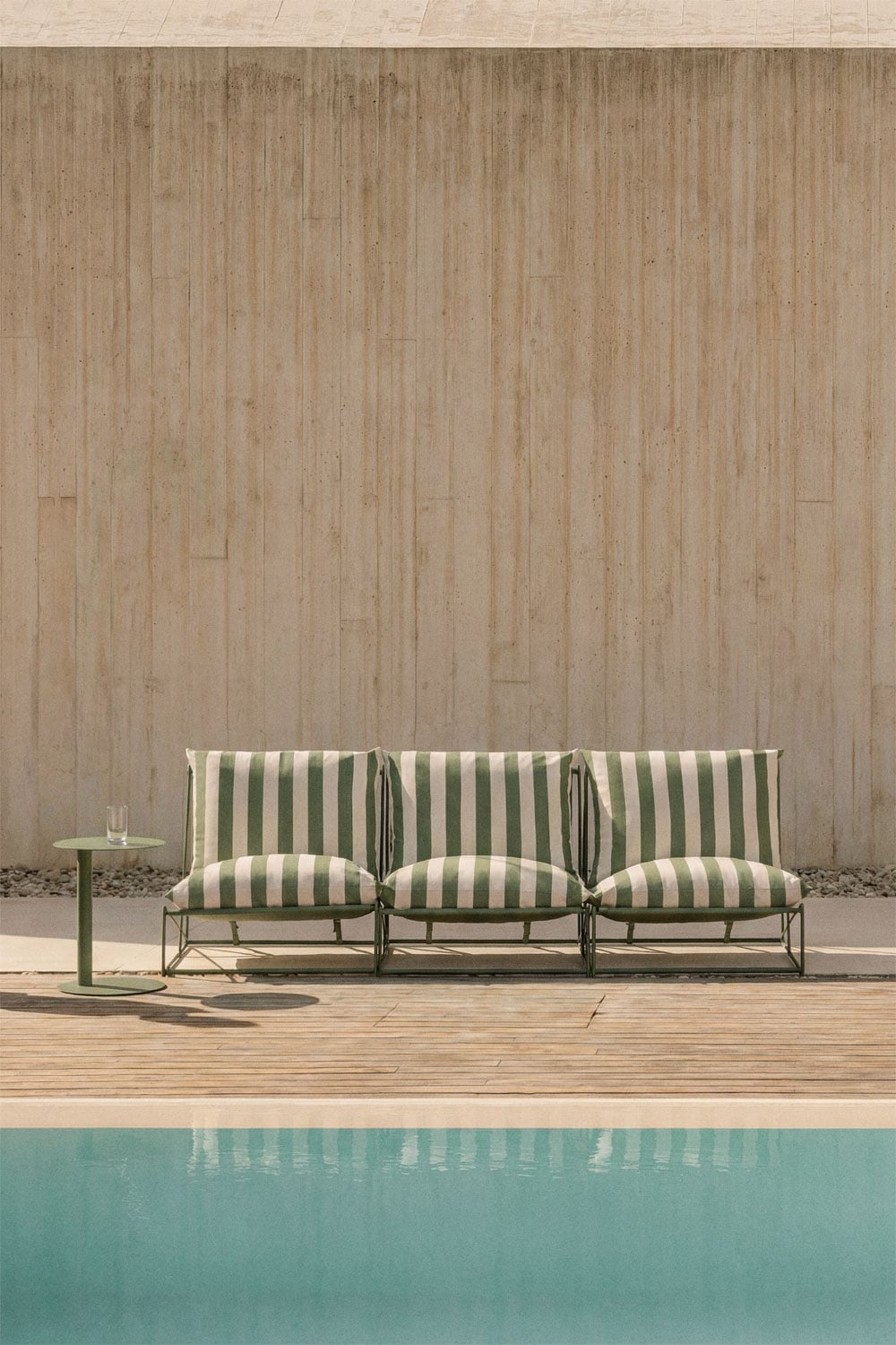 3-teiliges modulares Gartensofa Amaro, Galeriebild 1