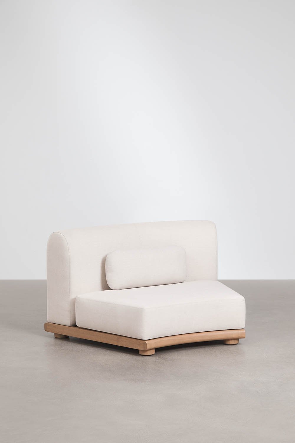 Garten-Set mit 5-teiliger modularer Sofa und 2 Couchtischen aus Akazienholz Gerard, Galeriebild 6