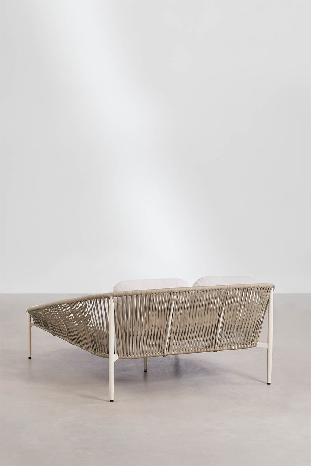 Doppel-Liege aus Aluminium mit Renslow-Kissen, Galeriebild 3