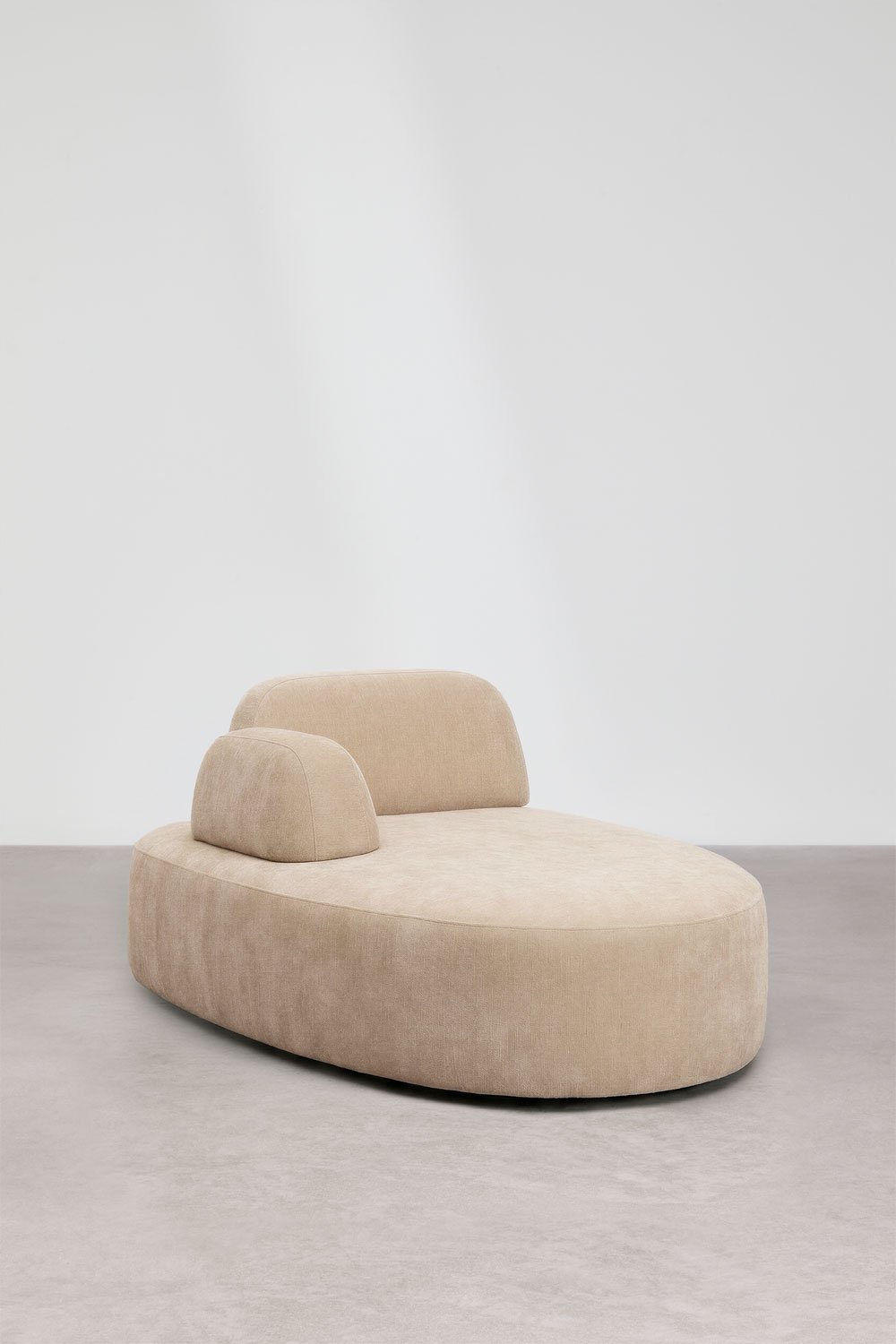 Modulares Ecksofa mit linker Chaiselongue, 4-teilig, bezogen mit Giorgia-Stoff, Galeriebild 6