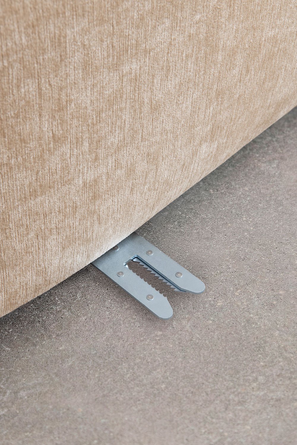 Modulares Ecksofa mit linker Chaiselongue, 3-teilig, und gepolstertem Pouf Giorgia, Galeriebild 13