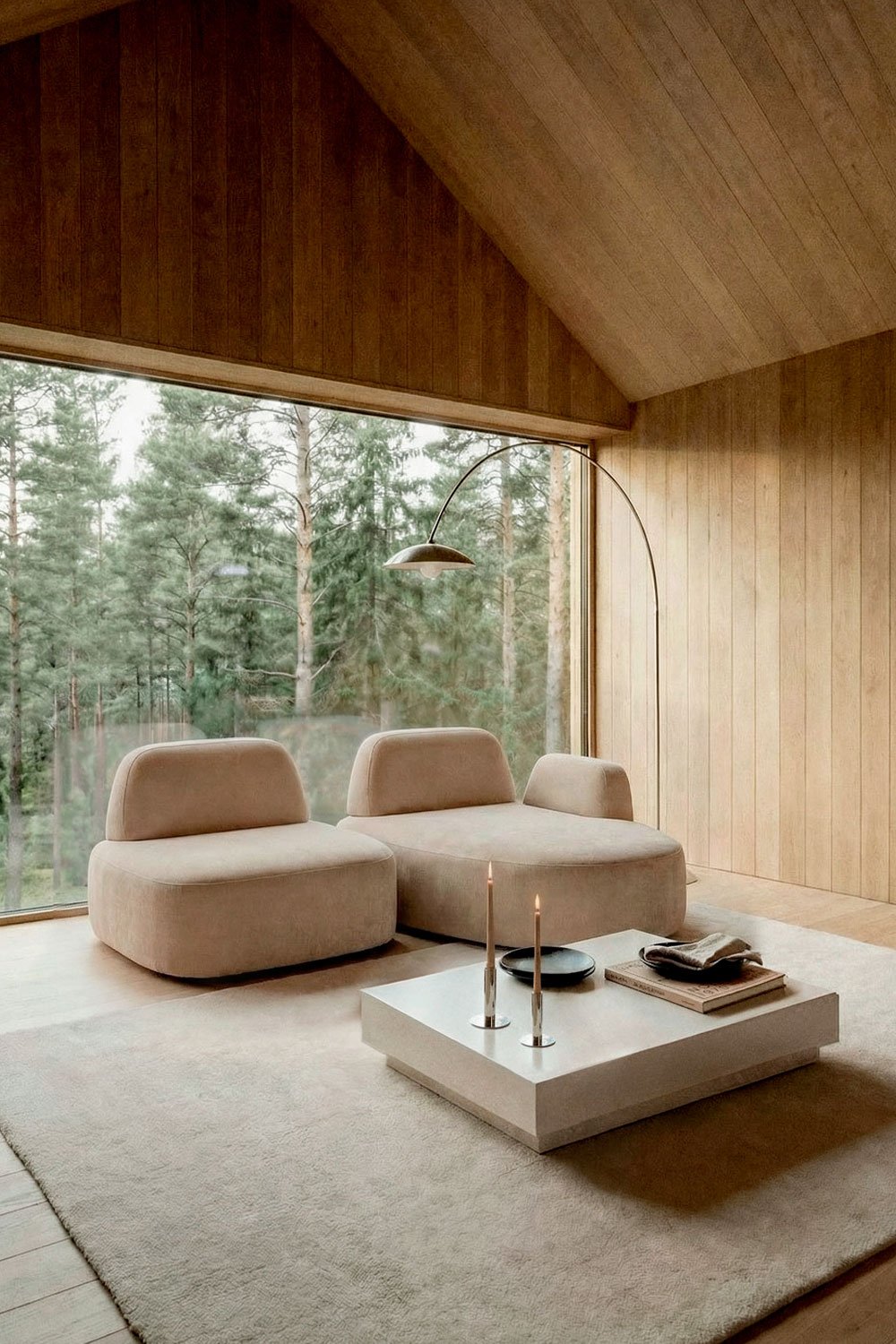 Modulares 2-teiliges Ecksofa mit rechter Chaiselongue, bezogen mit Giorgia-Stoff, Galeriebild 1