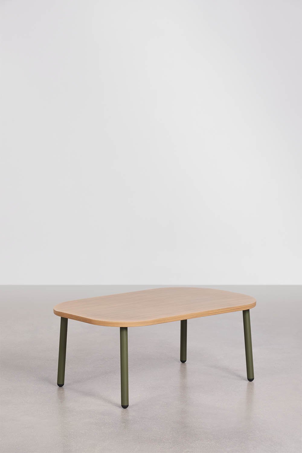 Ovaler Gartentisch 90x60 cm aus Zunika-Stahl, Galeriebild 1