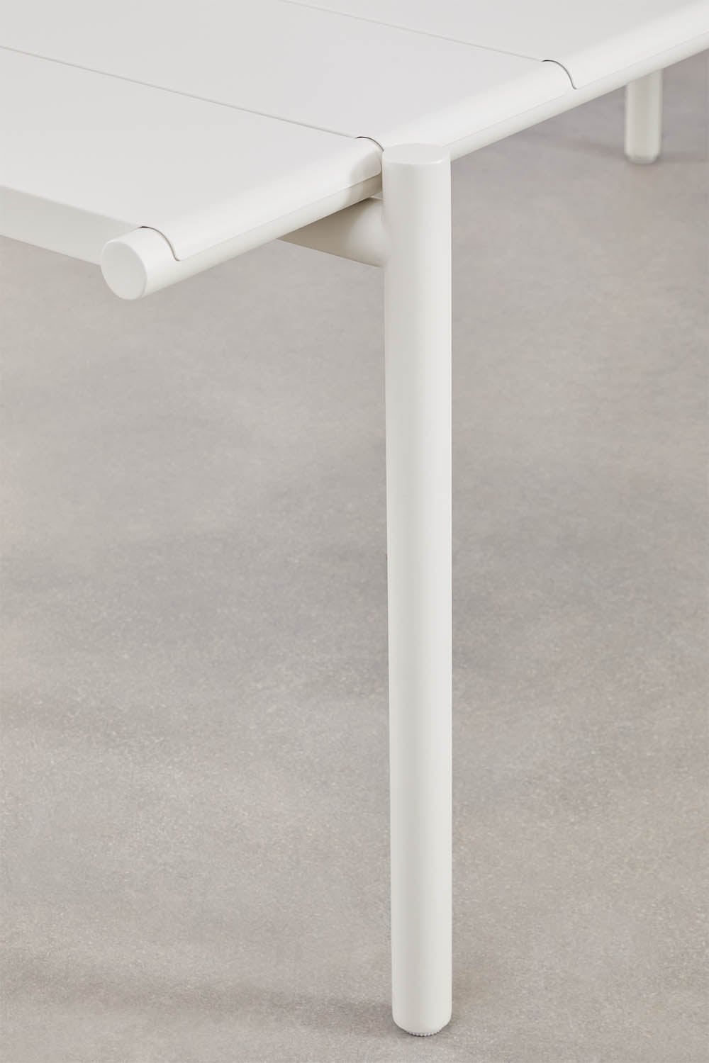 Rechteckiger Gartentisch 235x105 cm aus Stahl Tossa, Galeriebild 4