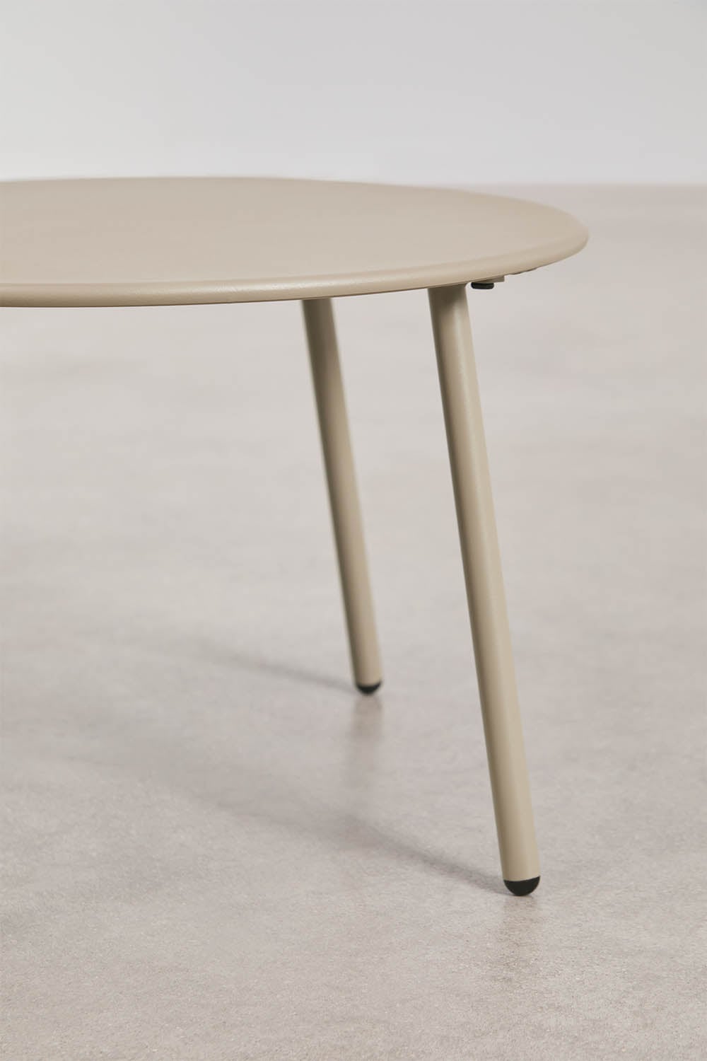 Runder Beistelltisch für den Garten Ø50 cm aus Kuorin-Stahl, Galeriebild 4