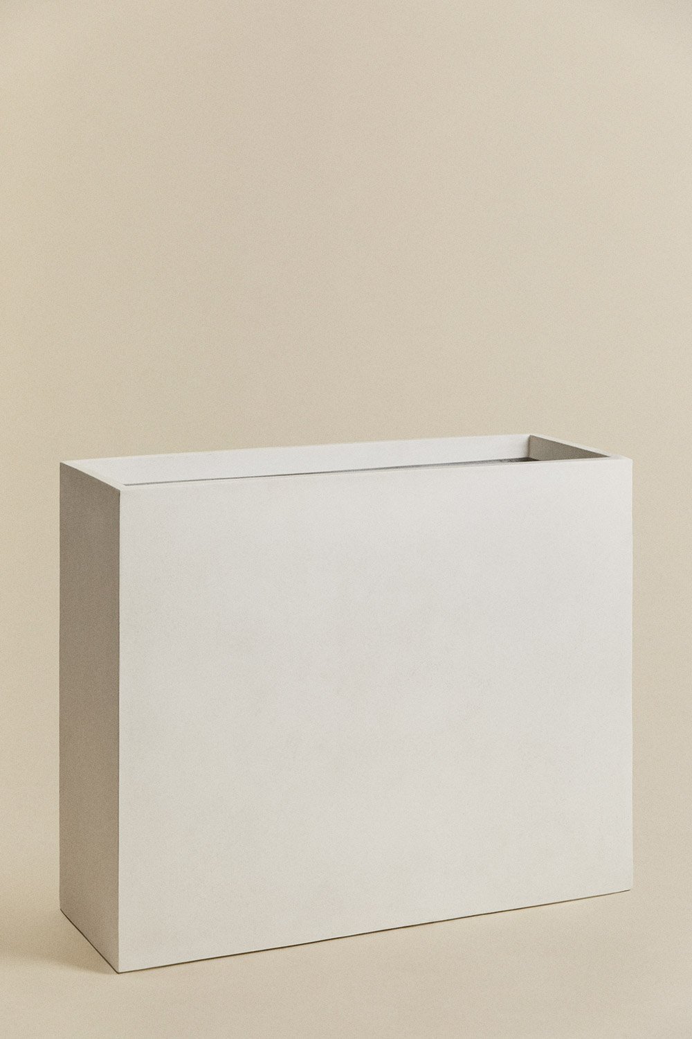 Rechteckiger Blumentopf aus Zement Neyrua, Galeriebild 1