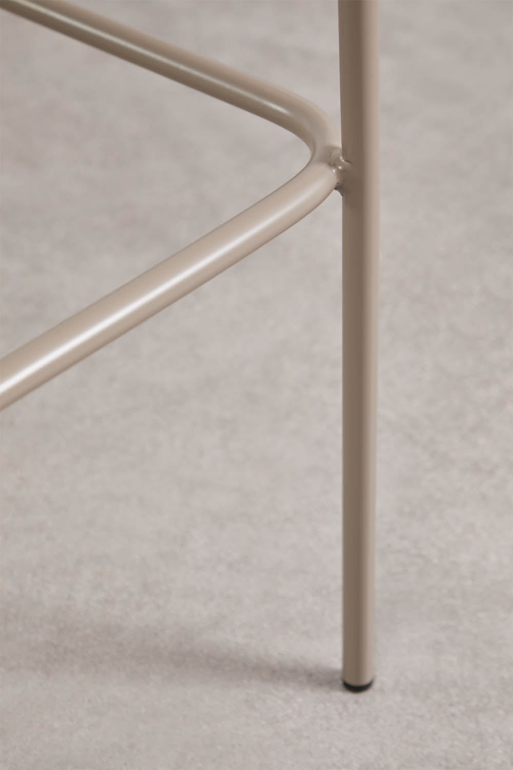 Reiven stapelbarer hoher Gartenhocker aus synthetischem Rattan, Galeriebild 5