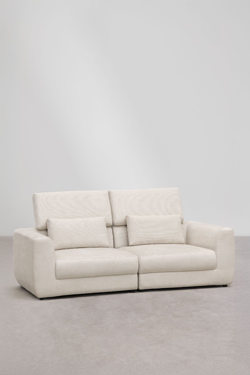 2-teiliges modulares Sofa aus Chenille Cataline, Galeriebild 6