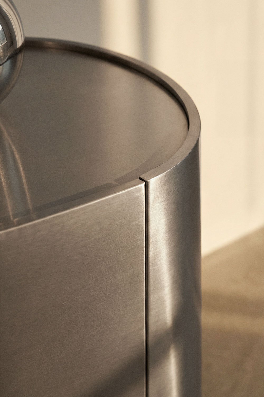 Sideboard 160x40 cm aus Edelstahl Luena, Galeriebild 2