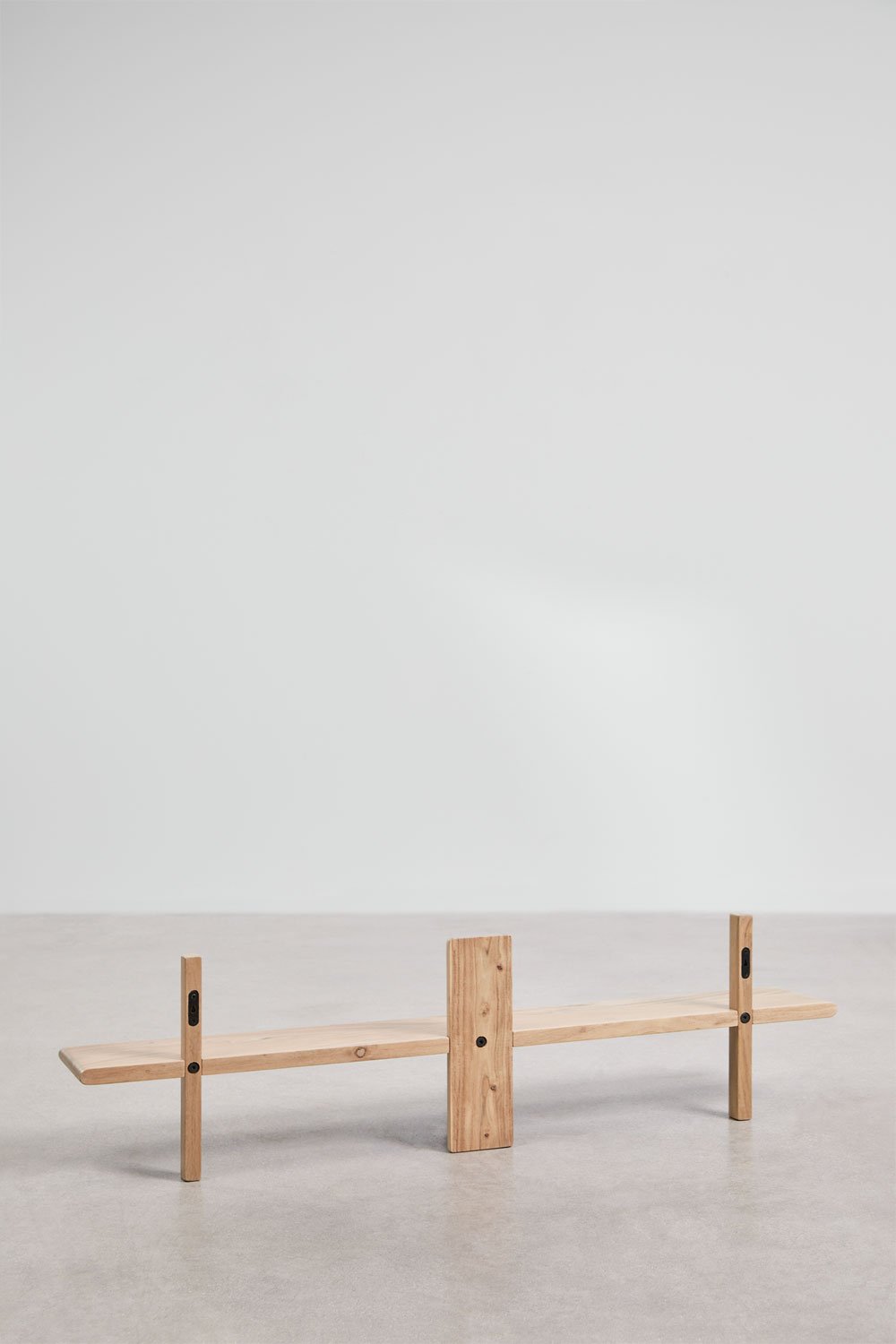 Erisu Wandregal ↔︎120 cm aus Akazienholz, Galeriebild 8