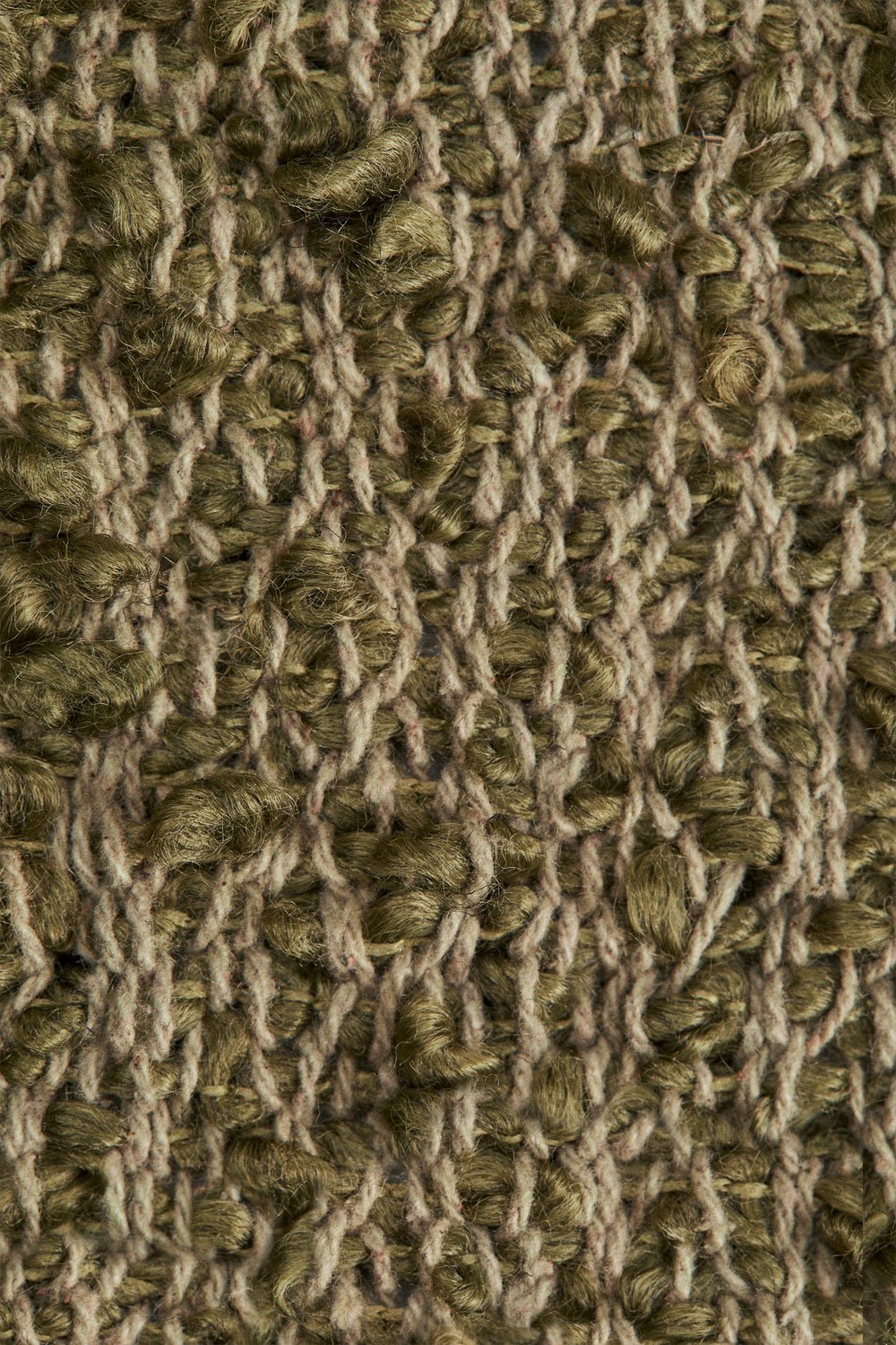 Quadratisches Kissen 45x45 cm aus Zanero Bouclé-Stoff, Galeriebild 7